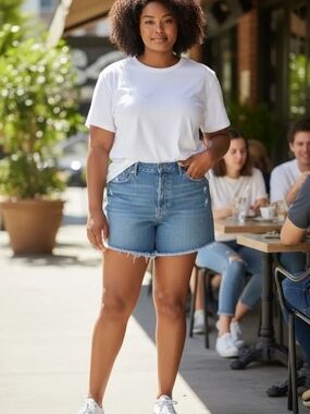 Agolde Parker Vintage Cut Off Shorts | Size 32 (14) - NWT